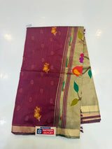 MEENA JAMDHANI SAREE (COLOUR : DARK GULABI)