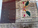 NEW MORE PAITHANI SAREE (COLOUR : ANJARI)