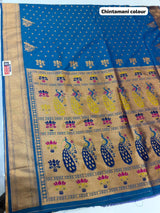 DESIGNER KALANJALI SAREE (COLOUR : CHINTAMANI)