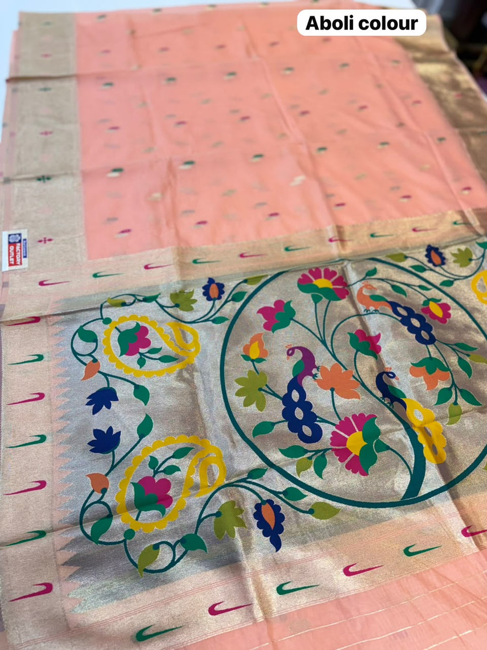 MORE BAMBOO SAREE (COLOUR : ABOLI)