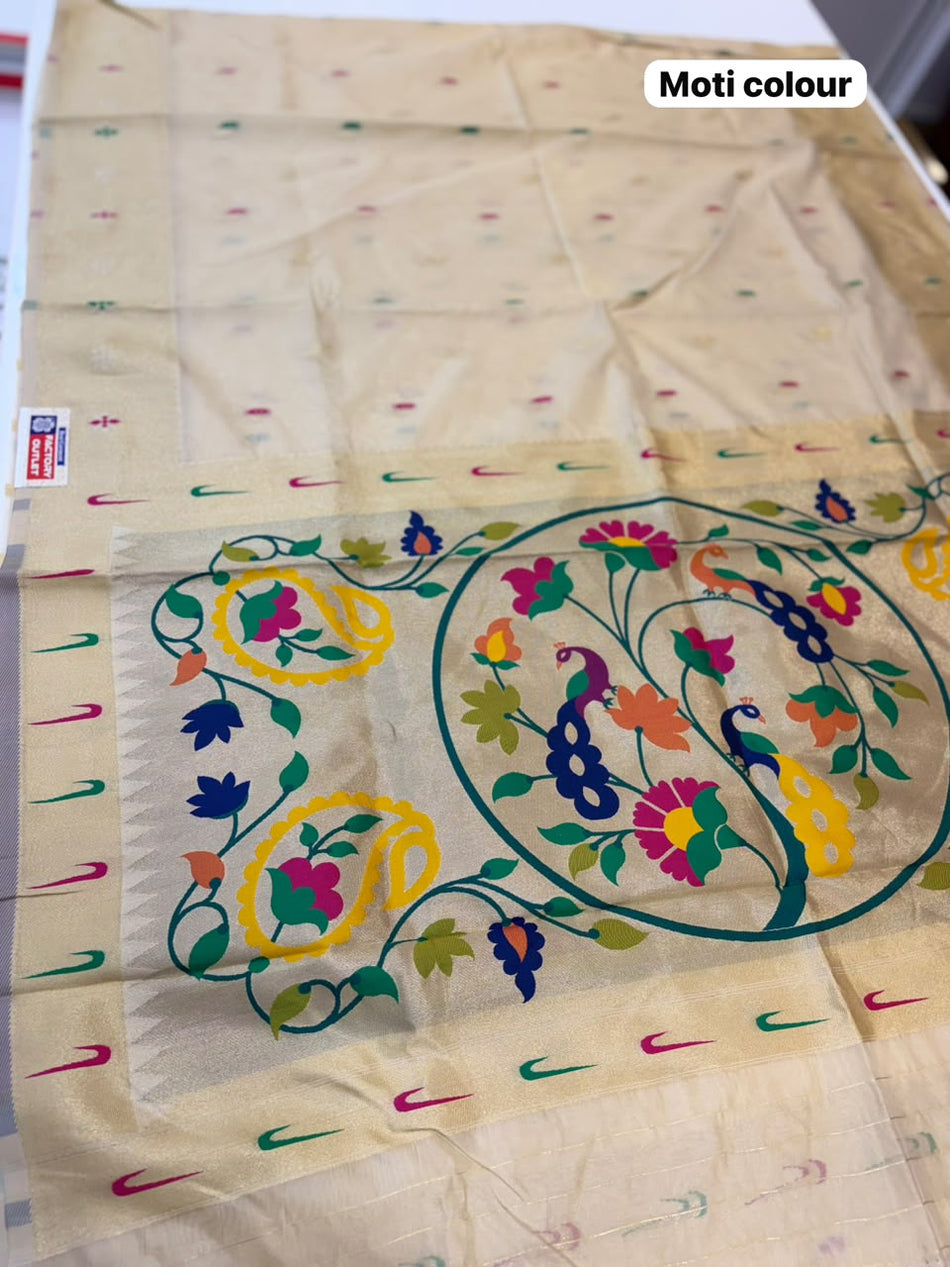 MORE BAMBOO SAREE (COLOUR : MOTI)